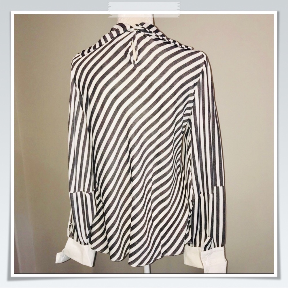 Nasty Gal Silky Cowl Neck Blouse - Picture 3 of 8